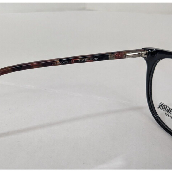 True Religion Eyeglasses Frames Size 54 - 18 - 140 Black Brown Eye Glass Frame - Picture 4 of 8